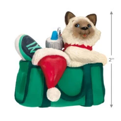 Hallmark Mischievous Kittens Ornament 8 Hallmark Mischievous Kittens Ornament -Hallmark Kitten in Gym Bag Keepsake Ornament 1599QXR8179 03