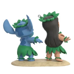 Hallmark Disney Lilo & Stitch Ohana Means Family Ornament -Hallmark Lilo Stitch in Hula Skirts Keepsake Ornament 2199QXD6597 06