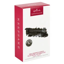 Hallmark Lionel® Trains Black 1361 Pennsylvania K4 Steam Locomotive Metal Ornament -Hallmark Lionel Trains Black Engine Keepsake Ornament 2199QXR8207 04