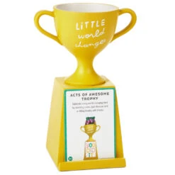 Hallmark 19 Hallmark Little World Changers™ Acts Of Awesome Trophy, 7"