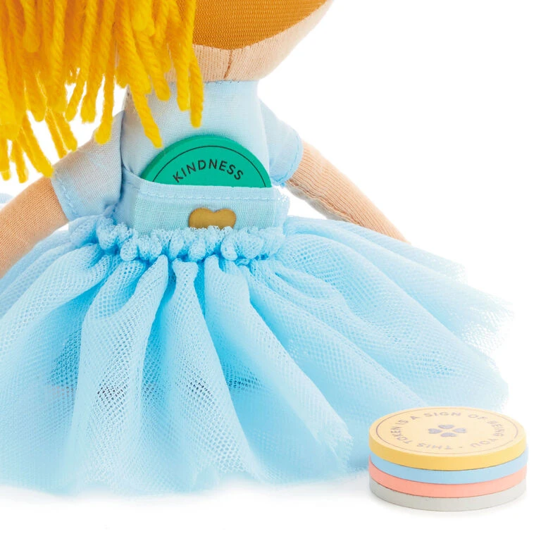 Hallmark Little World Changers™ And Kind Culture Co. The Doll Kind Light Skin Girl, 12" 3 Hallmark Little World Changers™ And Kind Culture Co. The Doll Kind Light Skin Girl, 12" - Image 3