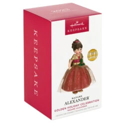 Hallmark Madame Alexander Golden Holiday Celebration Ornament -Hallmark Madame Alexander Doll Keepsake Ornament 1899QXR8087 04