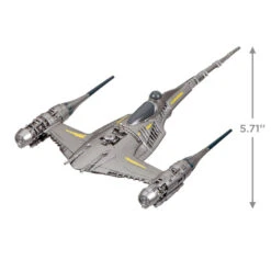 Hallmark Star Wars: The Mandalorian™ The Mandalorian's N-1 Starfighter™ Ornament -Hallmark Mandalorian Starfighter Keepsake Ornament 2999QXI7119 03