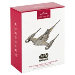 Hallmark Star Wars: The Mandalorian™ The Mandalorian's N-1 Starfighter™ Ornament -Hallmark Mandalorian Starfighter Keepsake Ornament 2999QXI7119 04