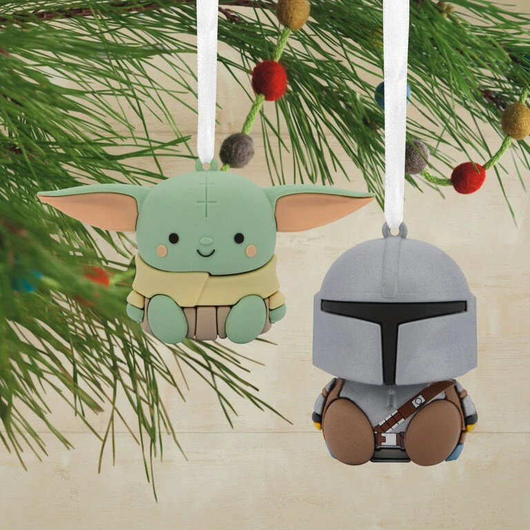 Better Together Star Wars: The Mandalorian™ And Grogu™ Magnetic Hallmark Ornaments, Set Of 2 2 Better Together Star Wars: The Mandalorian™ And Grogu™ Magnetic Hallmark Ornaments, Set Of 2 - Image 2