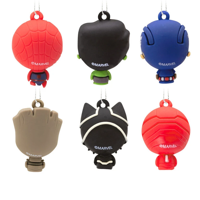 Mini Marvel Super Heroes Shatterproof Hallmark Ornaments, Set Of 6 5 Mini Marvel Super Heroes Shatterproof Hallmark Ornaments, Set Of 6 - Image 5