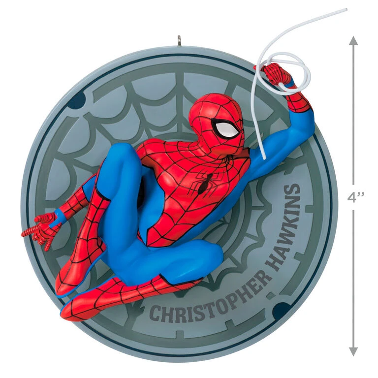 Hallmark Marvel The Amazing Spider-Man Personalized Ornament 3 Hallmark Marvel The Amazing Spider-Man Personalized Ornament - Image 3