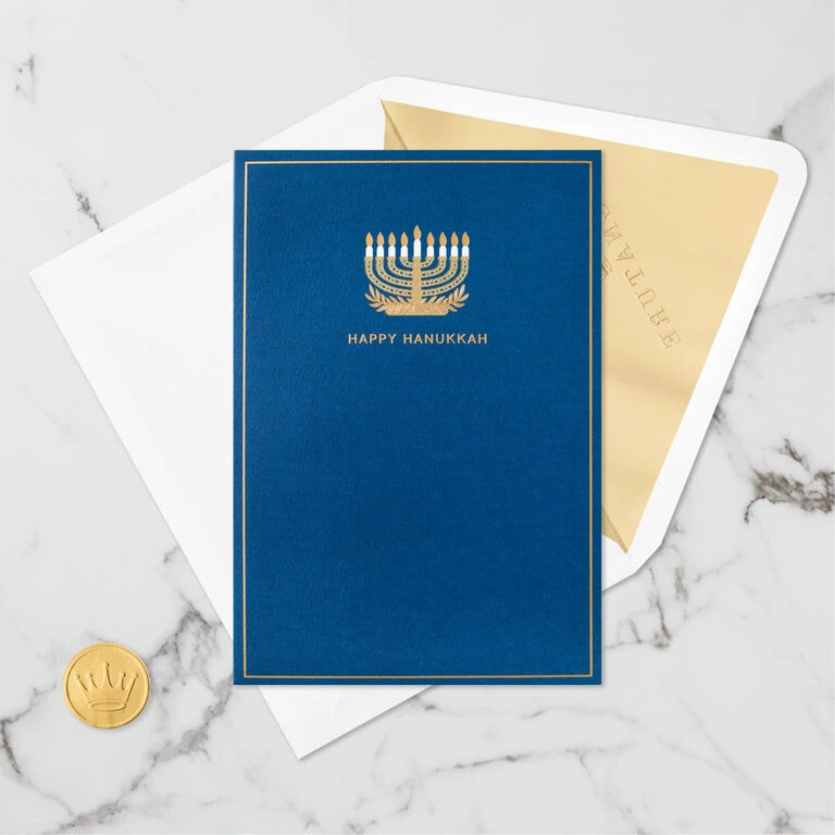 Hallmark Season Full Of Light 3D Pop-Up Hanukkah Card 5 Hallmark Season Full Of Light 3D Pop-Up Hanukkah Card - Image 5