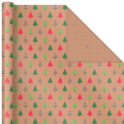 Hallmark Merry Kraft Prints 3-Pack Christmas Wrapping Paper, 90 Sq. Ft. 13 Hallmark Merry Kraft Prints 3-Pack Christmas Wrapping Paper, 90 Sq. Ft. -Hallmark Merry Kraft Prints 3Pack Christmas Wrapping Paper 5JXW1050 06