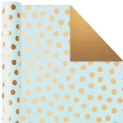Hallmark Metallic Shimmer 3-Pack Reversible Wrapping Paper, 120 Sq. Ft. Total 11 Hallmark Metallic Shimmer 3-Pack Reversible Wrapping Paper, 120 Sq. Ft. Total -Hallmark Metallic Shimmer 3Pack Reversible Wrapping Paper 5EWR2435 06