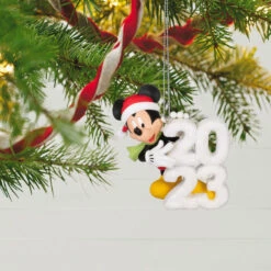 Hallmark Disney Mickey Mouse A Year Of Disney Magic 2023 Ornament -Hallmark Mickey Mouse 2023 Keepsake Ornament 1799QXD6537 02