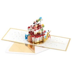 Hallmark Disney Mickey Mouse Cake 3D Pop-Up Birthday Card -Hallmark Mickey Mouse and Pluto Cake 3D PopUp Birthday Card 1499LAD2724 01