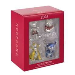 Hallmark Disney 100 Years Of Wonder Classic Characters Ornaments, Set Of 4 18 Hallmark Disney 100 Years Of Wonder Classic Characters Ornaments, Set Of 4 -Hallmark Mickey Pooh Simba Stitch Keepsake Ornaments 5499QXD6767 07