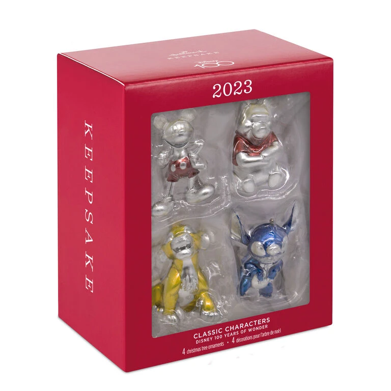 Hallmark Disney 100 Years Of Wonder Classic Characters Ornaments, Set Of 4 7 Hallmark Disney 100 Years Of Wonder Classic Characters Ornaments, Set Of 4 - Image 7