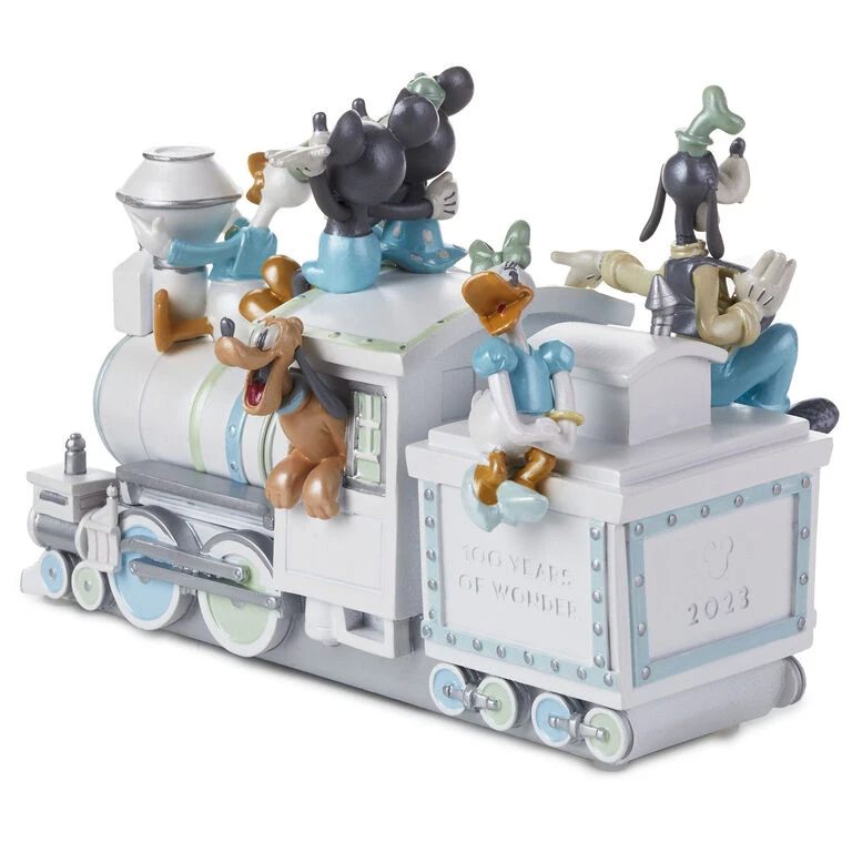 Hallmark Disney 100 Years Of Wonder Mickey And Friends Train Special Edition 2023 Figurine With Light And Sound, 5.63" 2 Hallmark Disney 100 Years Of Wonder Mickey And Friends Train Special Edition 2023 Figurine With Light And Sound, 5.63" - Image 2