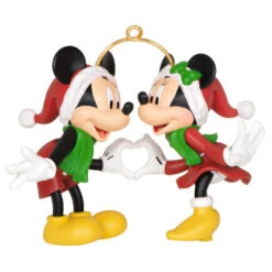 Hallmark Disney Mickey And Minnie A Season Of Love Ornament
