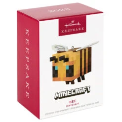 Hallmark Minecraft Bee Ornament 9 Hallmark Minecraft Bee Ornament -Hallmark Minecraft Bee Keepsake Ornament 1399QXI7189 04
