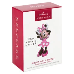 Hallmark Disney Minnie Mouse Polka-Dot Perfect Ornament -Hallmark Minnie Mouse PolkaDot Dress Keepsake Ornament 1699QXD6539 04