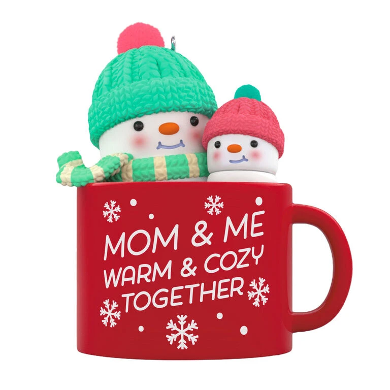 Hallmark Mom & Me Hot Cocoa Mug 2023 Ornament 1 Hallmark Mom & Me Hot Cocoa Mug 2023 Ornament