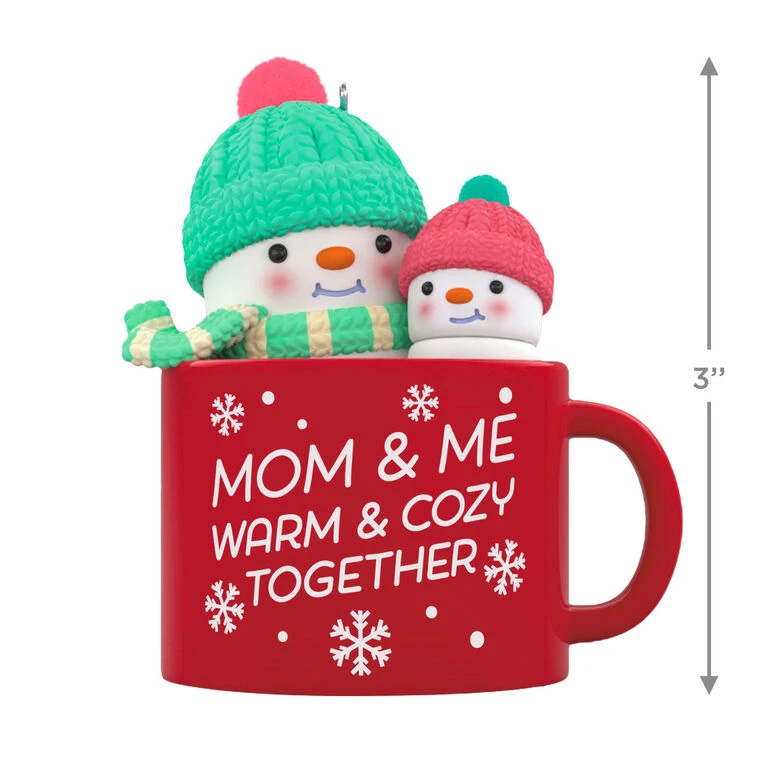 Hallmark Mom & Me Hot Cocoa Mug 2023 Ornament 3 Hallmark Mom & Me Hot Cocoa Mug 2023 Ornament - Image 3