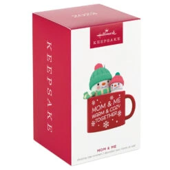 Hallmark Mom & Me Hot Cocoa Mug 2023 Ornament 9 Hallmark Mom & Me Hot Cocoa Mug 2023 Ornament -Hallmark Mom Me Snowmen in Mug Keepsake Ornament 1599QGO2577 04