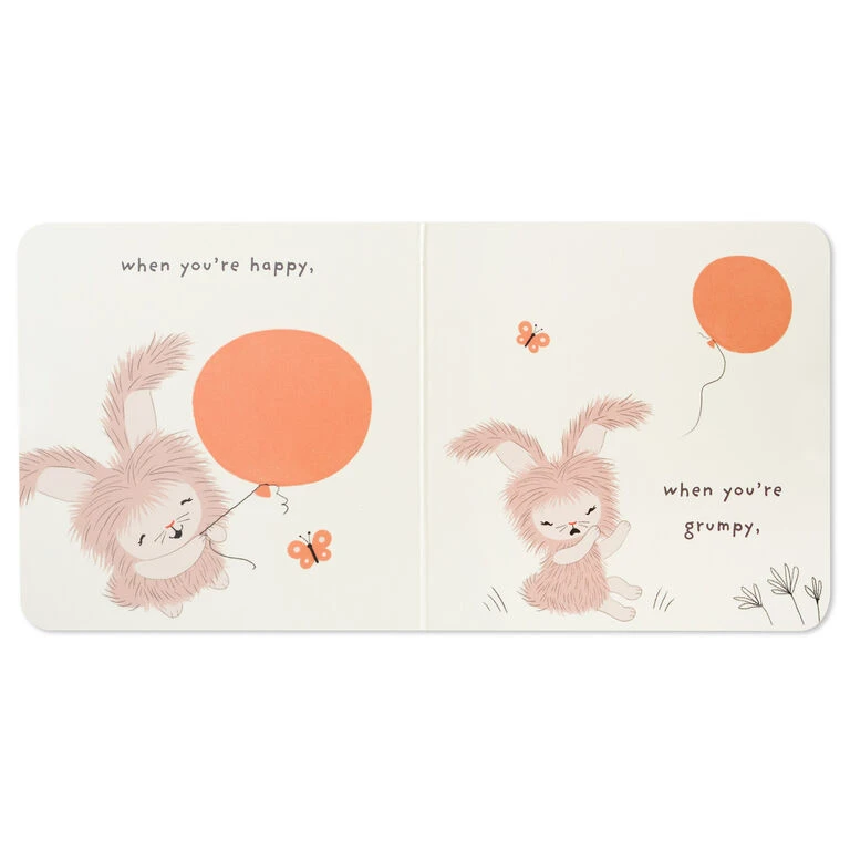 Hallmark MopTops Angora Bunny Stuffed Animal With You Are Loved Board Book 6 Hallmark MopTops Angora Bunny Stuffed Animal With You Are Loved Board Book - Image 6