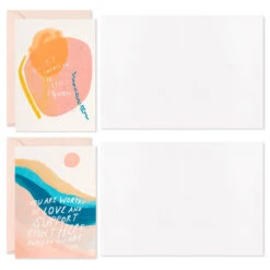 Hallmark Morgan Harper Nichols Booklet Of Assorted Blank Note Cards, Pack Of 12 -Hallmark Morgan Harper Nichols Blank Note Cards in Booklet 3SOM1192 08