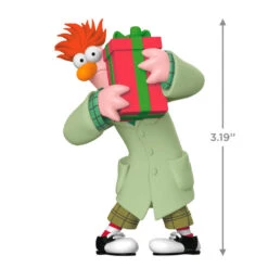 Hallmark Disney The Muppets Dr. Bunsen Honeydew And Beaker Ornaments, Set Of 2 -Hallmark Muppets Dr. Bunsen and Beaker Keepsake Ornaments 2999QXD6759 03