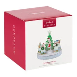 Hallmark Snowtop Lodge Christmas Concert Tabletop Decoration With Light And Sound -Hallmark Musical Snowmen Ornaments Keepsake Decoration 1QFM3929 04