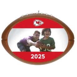 Hallmark NFL Football Kansas City Chiefs Text And Photo Personalized Ornament