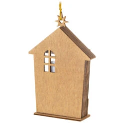 Hallmark A Child Is Born Nativity Papercraft Ornament -Hallmark Nativity Scene Wood and Paper Keepsake Ornament 1999QGO2759 06