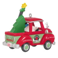 Hallmark Holiday Parade Nello's Music Shop Truck 2023 Ornament 11 Hallmark Holiday Parade Nello's Music Shop Truck 2023 Ornament -Hallmark Nellos Music Shop Truck Keepsake Ornament 1799QXR8079 06