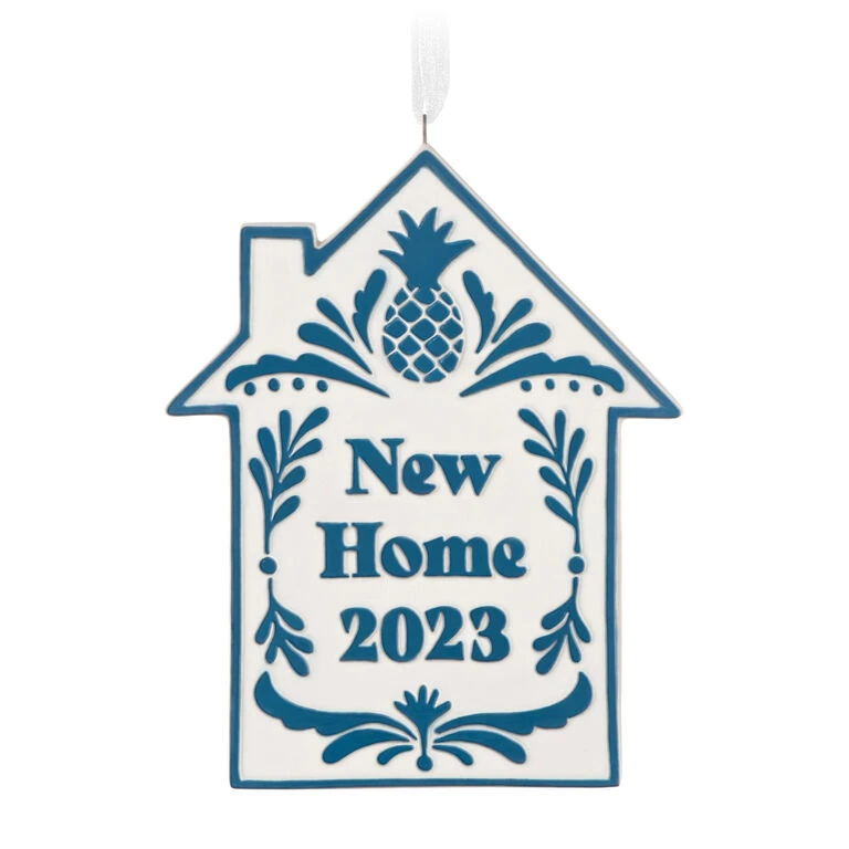 Hallmark New Home 2023 Porcelain Ornament 1 Hallmark New Home 2023 Porcelain Ornament