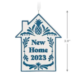 Hallmark New Home 2023 Porcelain Ornament 8 Hallmark New Home 2023 Porcelain Ornament -Hallmark New Home Blue and White House Keepsake Ornament 1799QHX3039 03