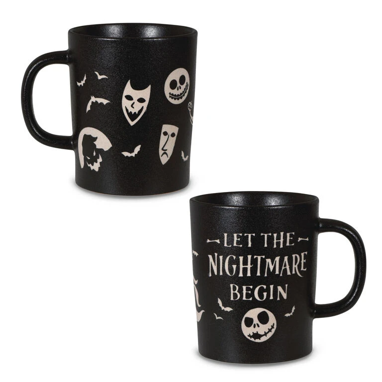 Hallmark Disney Tim Burton's The Nightmare Before Christmas Let The Nightmare Begin Mug, 16.5 Oz. 1 Hallmark Disney Tim Burton's The Nightmare Before Christmas Let The Nightmare Begin Mug, 16.5 Oz.
