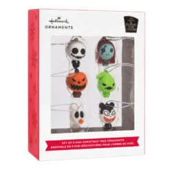Mini Disney Tim Burton's The Nightmare Before Christmas Shatterproof Hallmark Ornaments, Set Of 6 8 Mini Disney Tim Burton's The Nightmare Before Christmas Shatterproof Hallmark Ornaments, Set Of 6 -Hallmark Nightmare Before Christmas Christmas Ornaments 3HCM2372 04