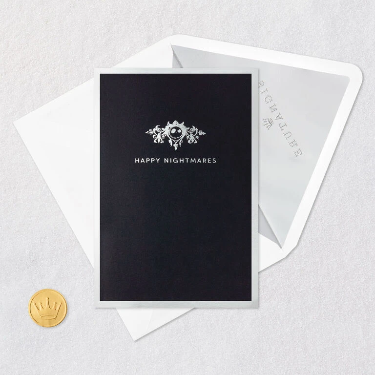 Hallmark Disney Tim Burton's The Nightmare Before Christmas Happy Nightmares 3D Pop-Up Card 6 Hallmark Disney Tim Burton's The Nightmare Before Christmas Happy Nightmares 3D Pop-Up Card - Image 6