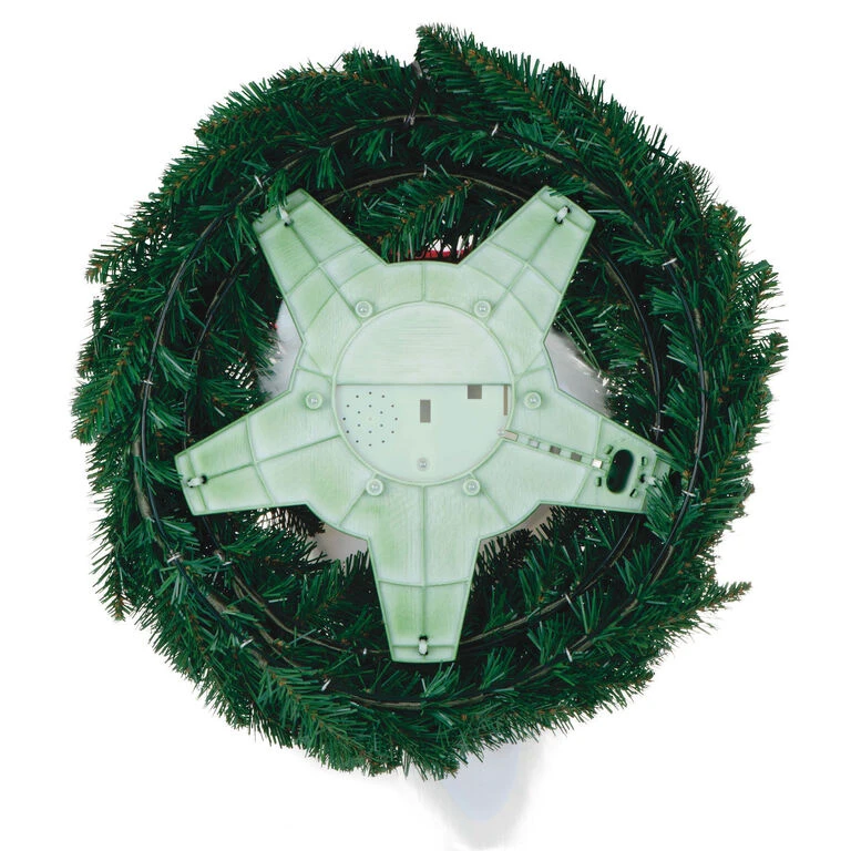 Hallmark Disney Tim Burton's The Nightmare Before Christmas Jack Skellington Wreath With Light, Sound And Motion, 24" 6 Hallmark Disney Tim Burton's The Nightmare Before Christmas Jack Skellington Wreath With Light, Sound And Motion, 24" - Image 6