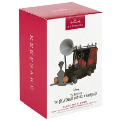 Hallmark Disney Tim Burton's The Nightmare Before Christmas Sound The Alarms! Ornament With Sound 9 Hallmark Disney Tim Burton's The Nightmare Before Christmas Sound The Alarms! Ornament With Sound -Hallmark Nightmare Before Christmas Mayors Car Keepsake Ornament 2699QXD6649 04