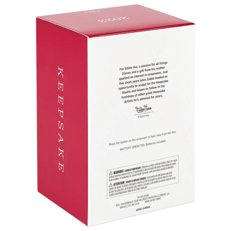 Hallmark Disney Tim Burton's The Nightmare Before Christmas Sound The Alarms! Ornament With Sound 5 Hallmark Disney Tim Burton's The Nightmare Before Christmas Sound The Alarms! Ornament With Sound - Image 5