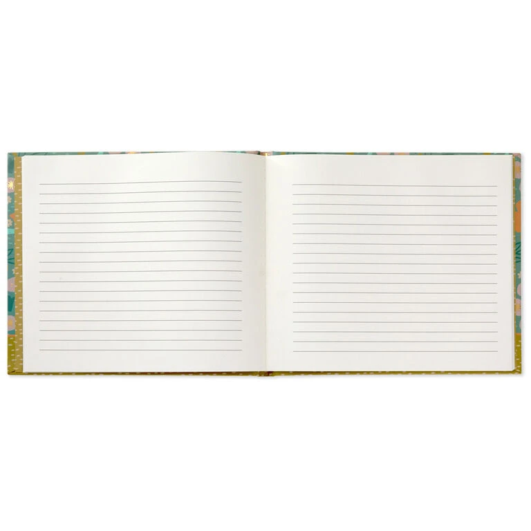 Hallmark Mod Floral Pattern Guest Book 3 Hallmark Mod Floral Pattern Guest Book - Image 3