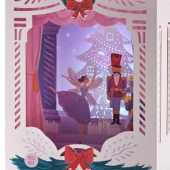 Hallmark Nutcracker Musical 3D Pop-Up Christmas Card With Light 15 Hallmark Nutcracker Musical 3D Pop-Up Christmas Card With Light -Hallmark Nutcracker Shadow Box 3D PopUp Music Light Christmas Card 1099XOD4041 06