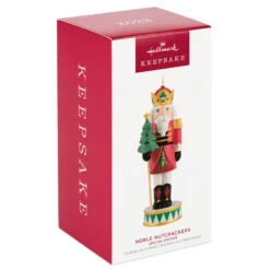 Hallmark Noble Nutcrackers Special Edition Porcelain Ornament 9 Hallmark Noble Nutcrackers Special Edition Porcelain Ornament -Hallmark Nutcracker With Tree Keepsake Ornament 3499QGO2979 04