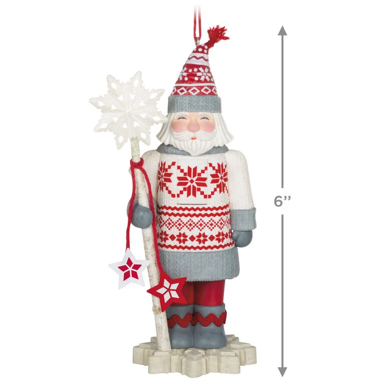 Hallmark Noble Nutcrackers Snowfall Prince Ornament 3 Hallmark Noble Nutcrackers Snowfall Prince Ornament - Image 3