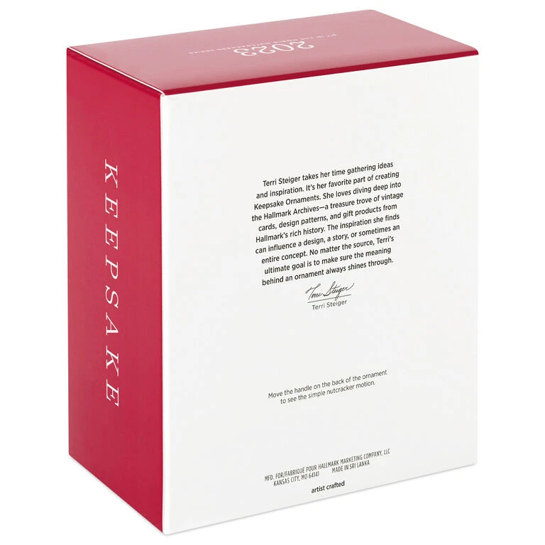 Hallmark Noble Nutcrackers Snowfall Prince Ornament 5 Hallmark Noble Nutcrackers Snowfall Prince Ornament - Image 5