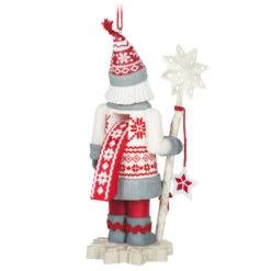 Hallmark Noble Nutcrackers Snowfall Prince Ornament 11 Hallmark Noble Nutcrackers Snowfall Prince Ornament -Hallmark Nutcracker in Sweater Keepsake Ornament 2499QXR8147 06
