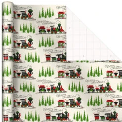 Hallmark Old-Fashioned Christmas 3-Pack Wrapping Paper, 120 Sq. Ft. 13 Hallmark Old-Fashioned Christmas 3-Pack Wrapping Paper, 120 Sq. Ft. -Hallmark OldFashioned Christmas 3Pack Wrapping Paper 5JXW1077 07