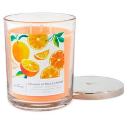 Hallmark Orange Vanilla Cream 3-Wick Jar Candle, 16 Oz. 5 Hallmark Orange Vanilla Cream 3-Wick Jar Candle, 16 Oz. -Hallmark Orange Vanilla Cream 3Wick Jar Candle 1BGC1062 03
