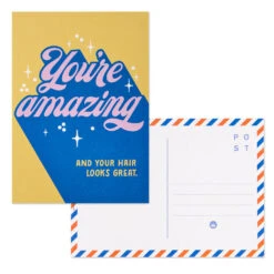 Hallmark Keep It Sunny Postcards, Book Of 10 12 Hallmark Keep It Sunny Postcards, Book Of 10 -Hallmark Orange and Blue Keep It Sunny Postcards 1SOM3857 03