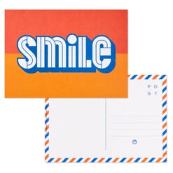 Hallmark Keep It Sunny Postcards, Book Of 10 16 Hallmark Keep It Sunny Postcards, Book Of 10 -Hallmark Orange and Blue Keep It Sunny Postcards 1SOM3857 07